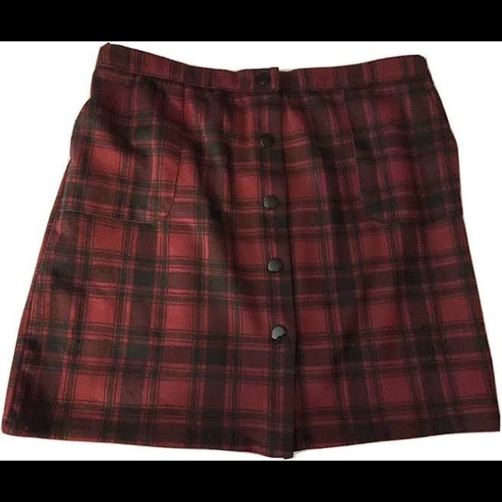 Forever 21 Girls Plaid Skirt